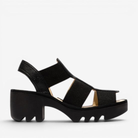 FLY LONDON TEEV BLACK