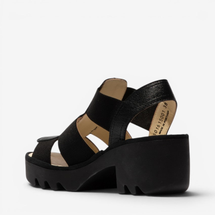 FLY LONDON TEEV BLACK