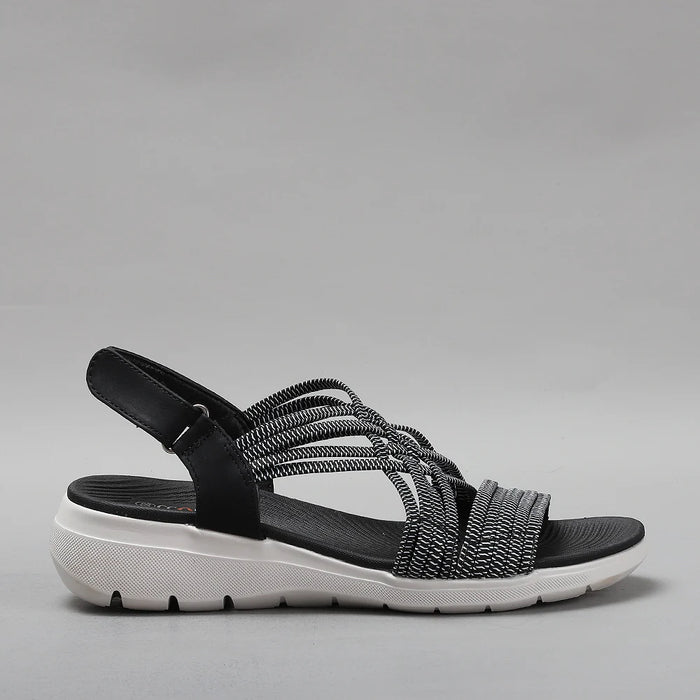 CC RESORTS FLYTA BLACK - Women Sandals - Collective Shoes 