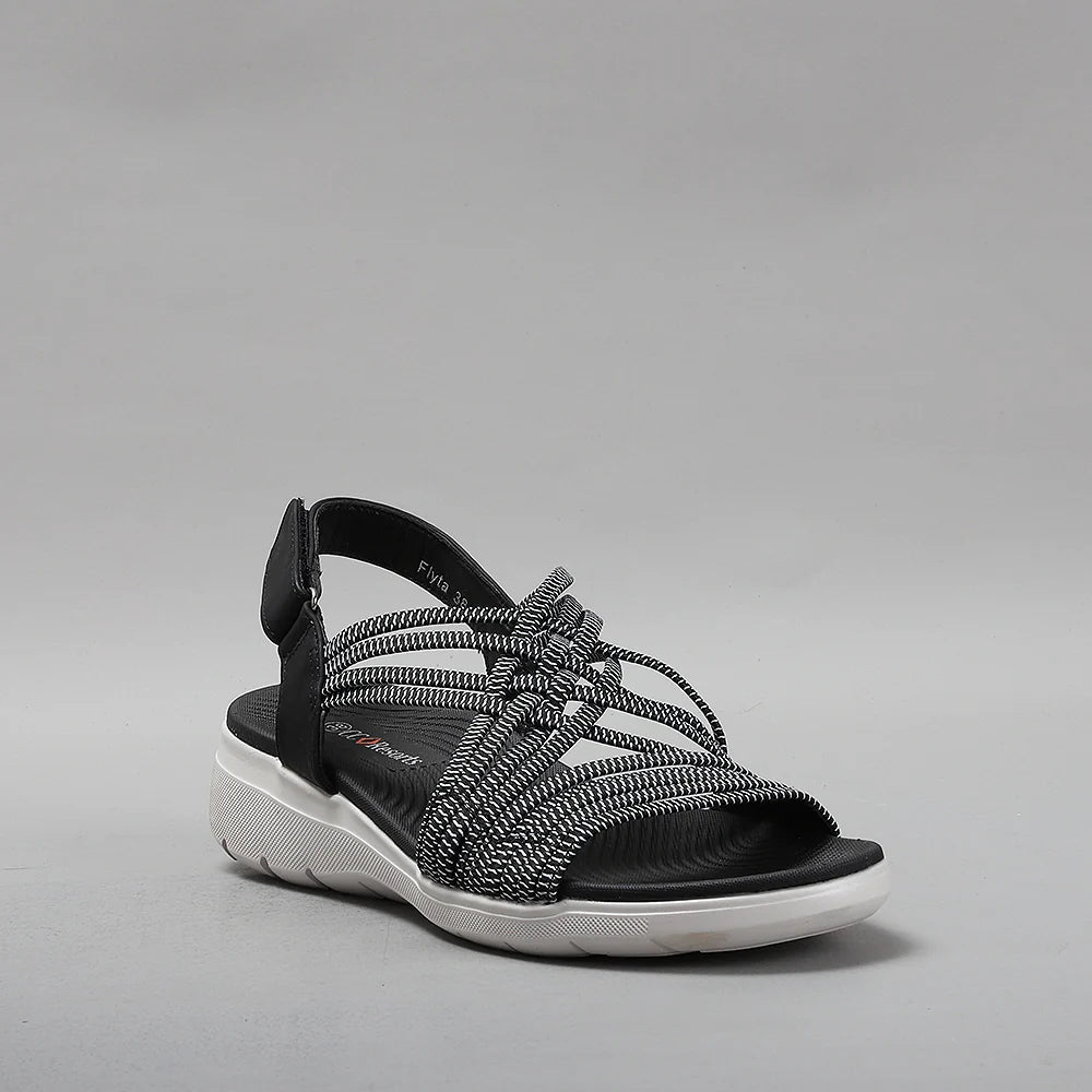 CC RESORTS FLYTA BLACK - Women Sandals - Collective Shoes 