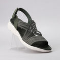 Load image into Gallery viewer, CC RESORTS FLYTA OLIVE MULTI - Women Sandals - Collective Shoes 
