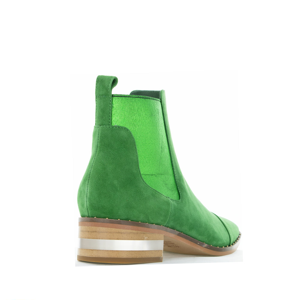 DJANGO & JULIETTE FORDA EMERALD GREEN - Women Boots - Collective Shoes 