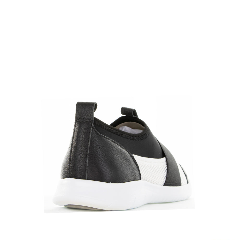 ZIERA FUELA BLACK WHITE - Women sneakers - Collective Shoes 