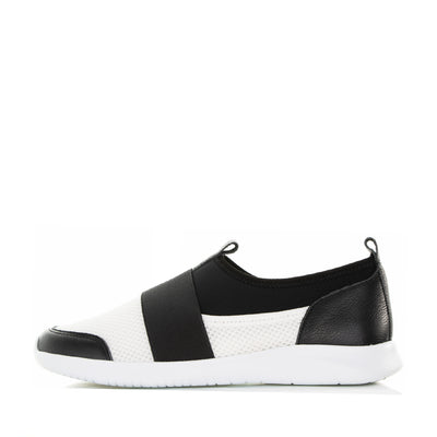 ZIERA FUELA BLACK WHITE - Women sneakers - Collective Shoes 