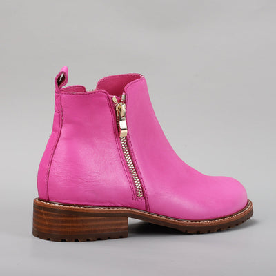 LESANSA FIG HOT PINK - Women Boots - Collective Shoes 