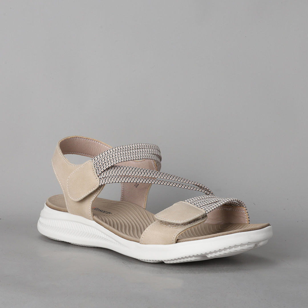 CC RESORTS FLORRIE APPRICOT MULTI - Women Sandals - Collective Shoes 