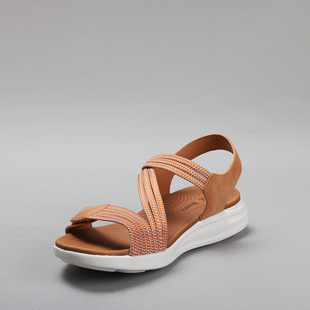 CC RESORTS FLORRIE TAN - Women Sandals - Collective Shoes 