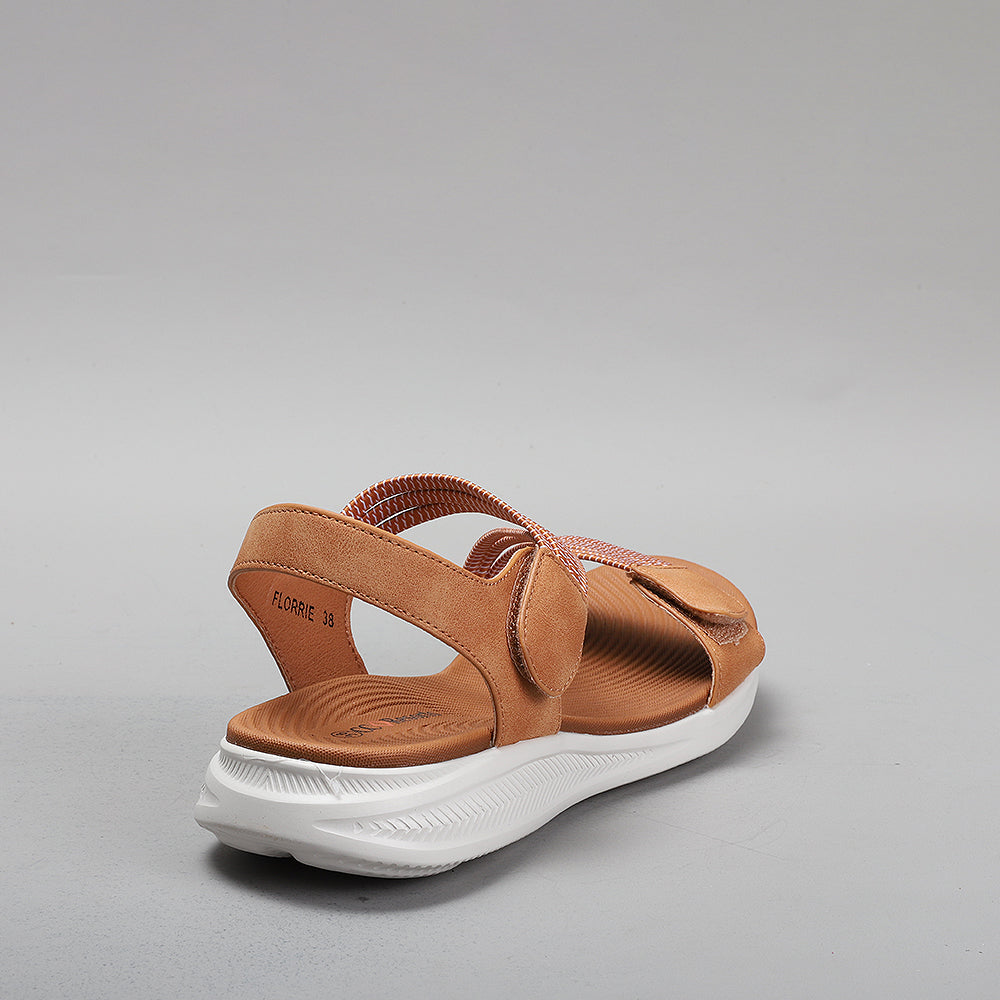 CC RESORTS FLORRIE TAN - Women Sandals - Collective Shoes 