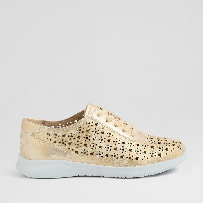 ZIERA FRIELLA SMUDGE METAL - Women Sneakers - Collective Shoes 