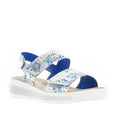 Load image into Gallery viewer, ZIERA GARLIN BLUE SILVER - Women Sandals - Collective Shoes 
