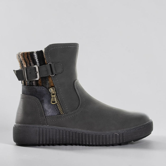 CC RESORTS GARRETT GREY - Women Boots - Collective Shoes 