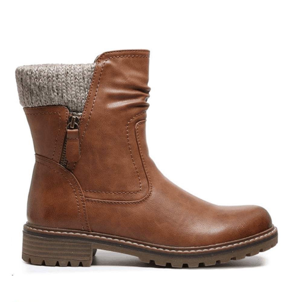 CC RESORTS GEIGER BROWN - Women Boots - Collective Shoes 