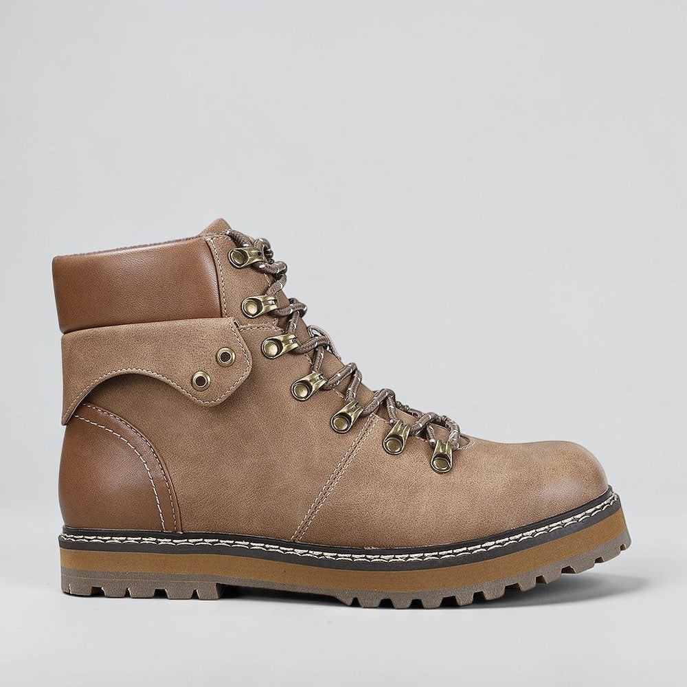 CC RESORTS GREASE TAUPE - Women Boots - Collective Shoes 