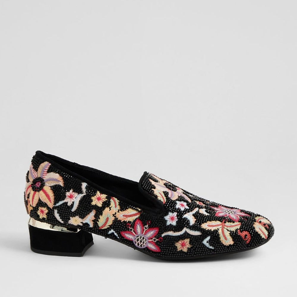 DJANGO & JULIETTE GELISHA BLACK - Women Loafers - Collective Shoes 