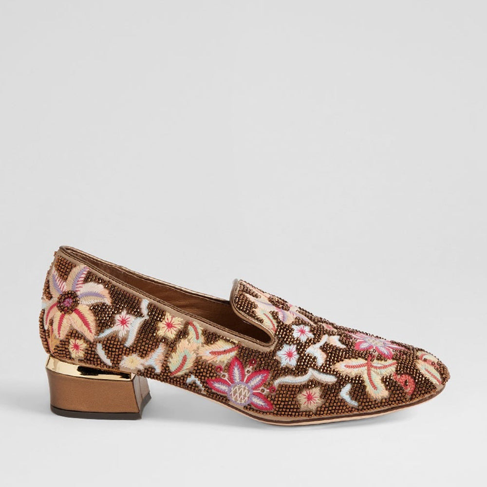 DJANGO & JULIETTE GELISHA BRONZE - Women Loafers - Collective Shoes 