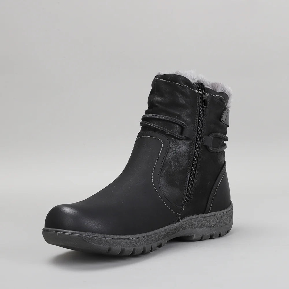 CC RESORTS GEMMA BLACK - Women Boots - Collective Shoes 