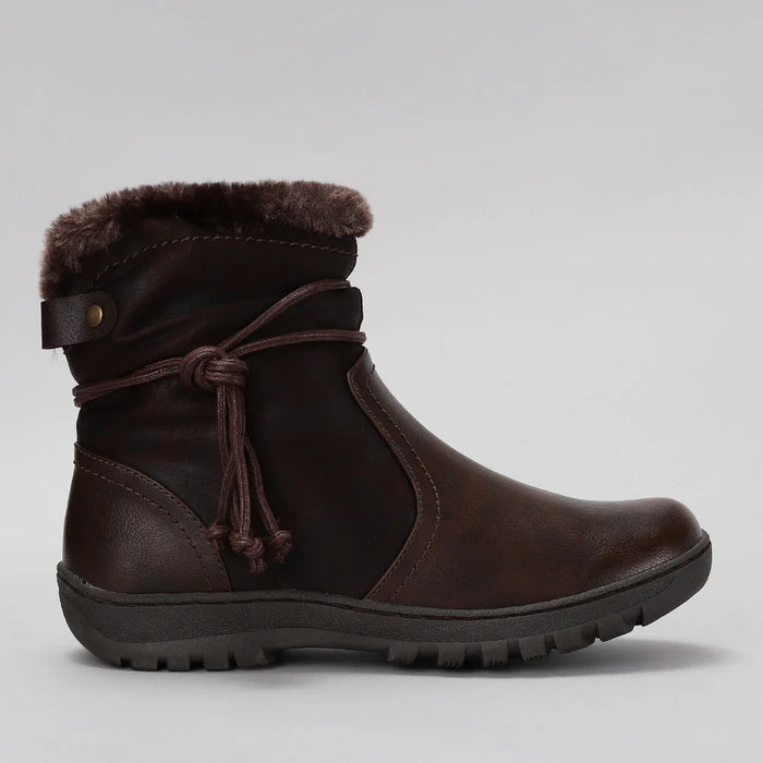 CC RESORTS GEMMA CHOCOLATE - Women Boots - Collective Shoes 