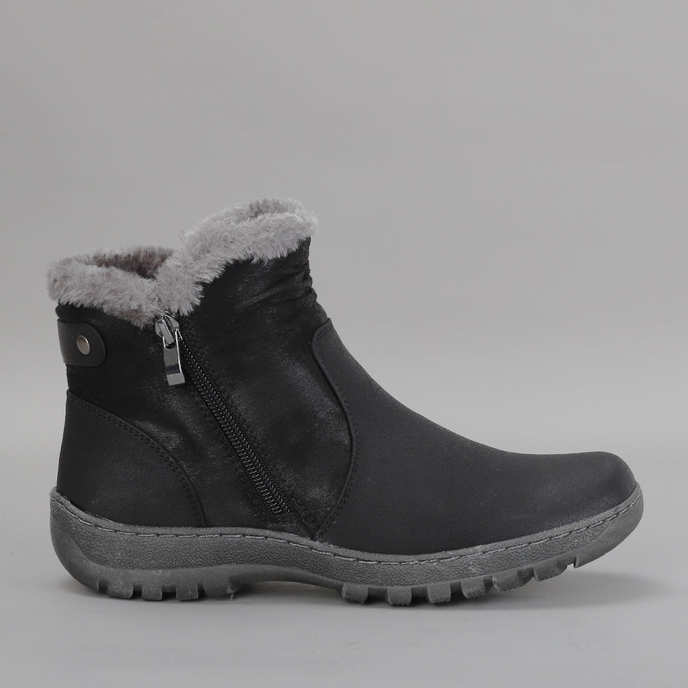 CC RESORTS GINGER BLACK - Women Boots - Collective Shoes 