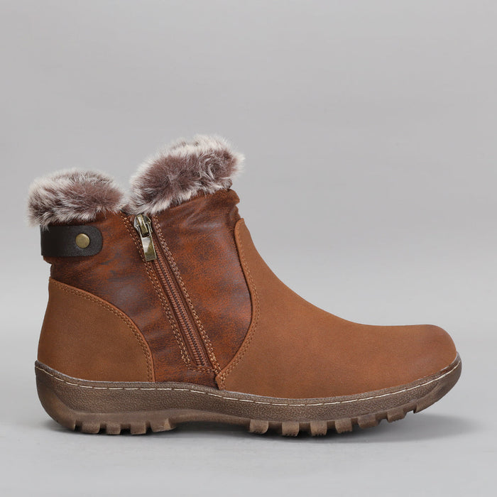CC RESORTS GINGER BROWN - Women Boots - Collective Shoes 