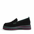 Load image into Gallery viewer, DJANGO & JULIETTE GLAMMS BLACK - Women Loafers - Collective Shoes 

