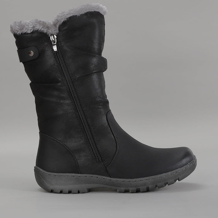 CC RESORTS GOOSE BLACK - Women Boots - Collective Shoes 