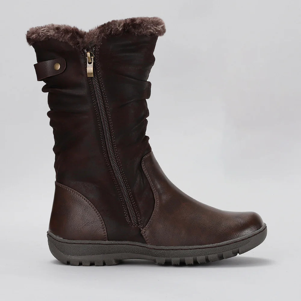 CC RESORTS GOOSE CHOCOLATE - Women Boots - Collective Shoes 