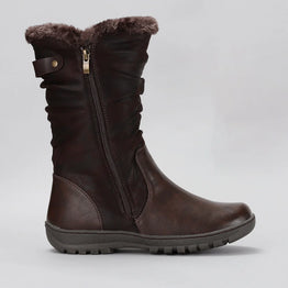 CC RESORTS GOOSE CHOCOLATE - Women Boots - Collective Shoes 