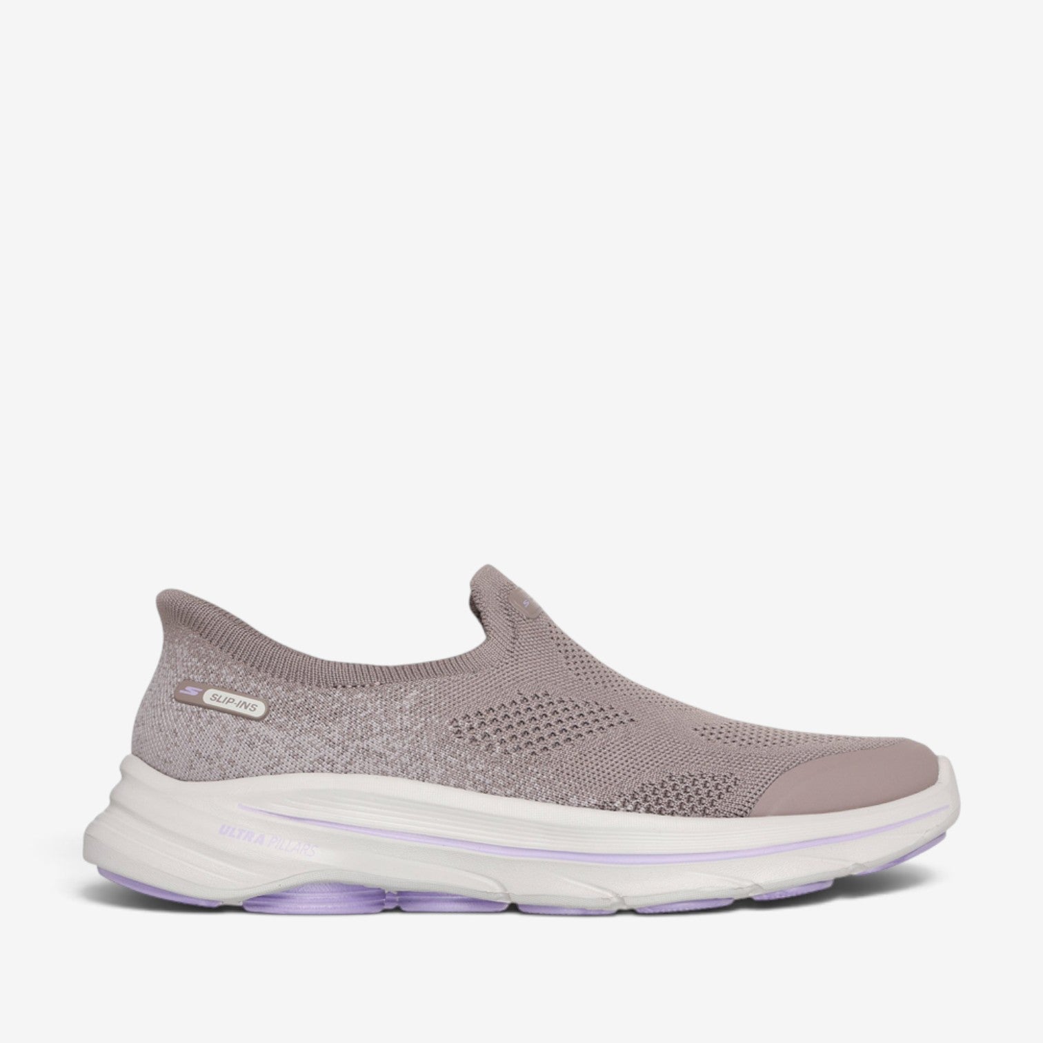 SKECHERS GO WALK 8 TAUPE LAVENDER