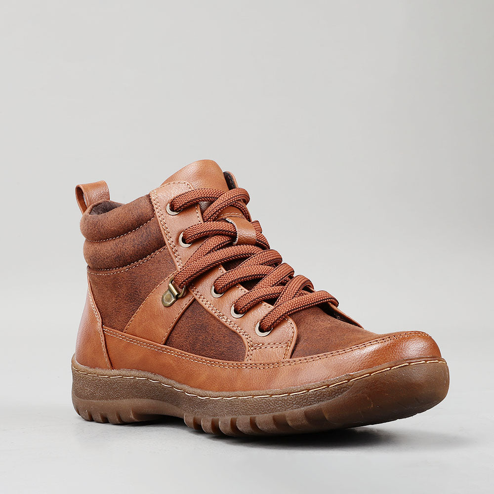 CC RESORTS GOWAN BROWN - Women Boots - Collective Shoes 