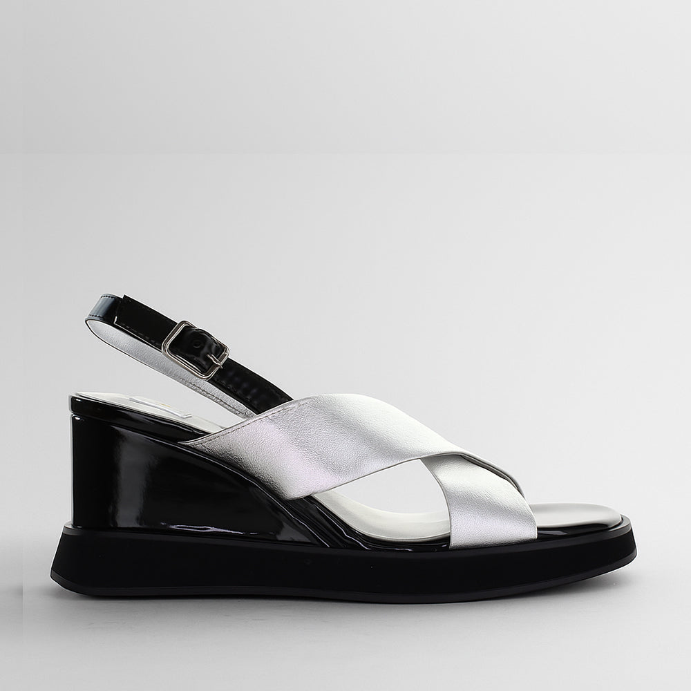 MILA RAINE GRANGE SILVER - Women Sandals - Collective Shoes 