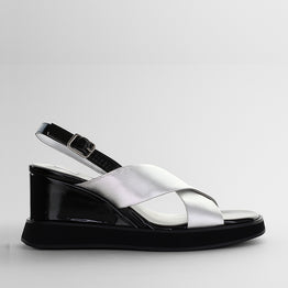 MILA RAINE GRANGE SILVER - Women Sandals - Collective Shoes 
