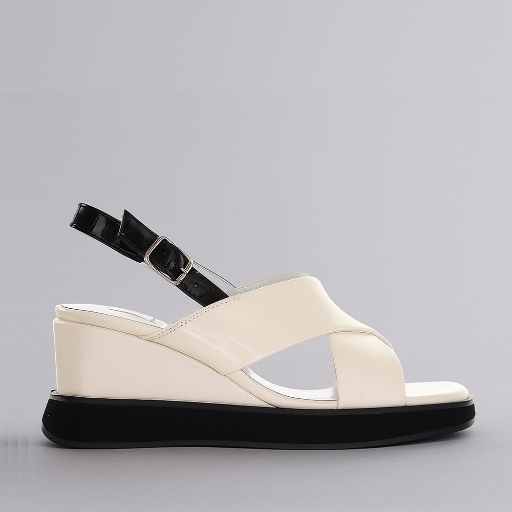 MILA RAINE GRANGE CREAM - Women Sandals - Collective Shoes 