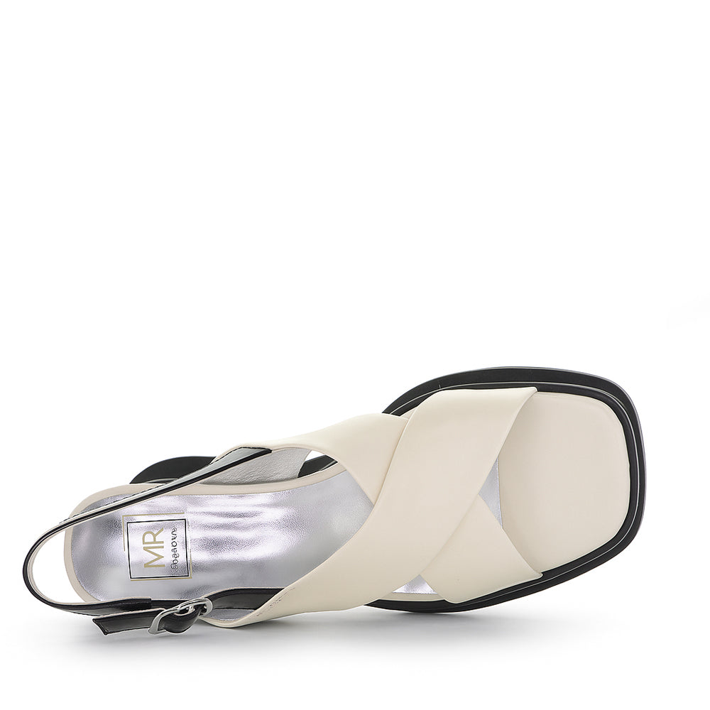 MILA RAINE GRANGE CREAM - Women Sandals - Collective Shoes 