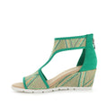 Load image into Gallery viewer, DJANGO & JULIETTE DUNLOPGREEN EMERALD - Women Sandals - Collective Shoes 
