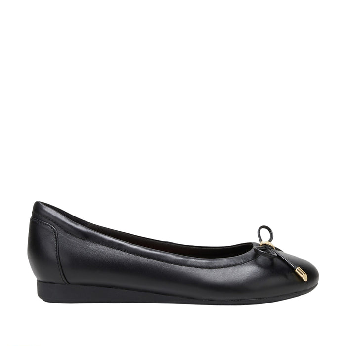 HUSH PUPPIES THE BALLET BLACK - Women Belle Flats - Collective Shoes 