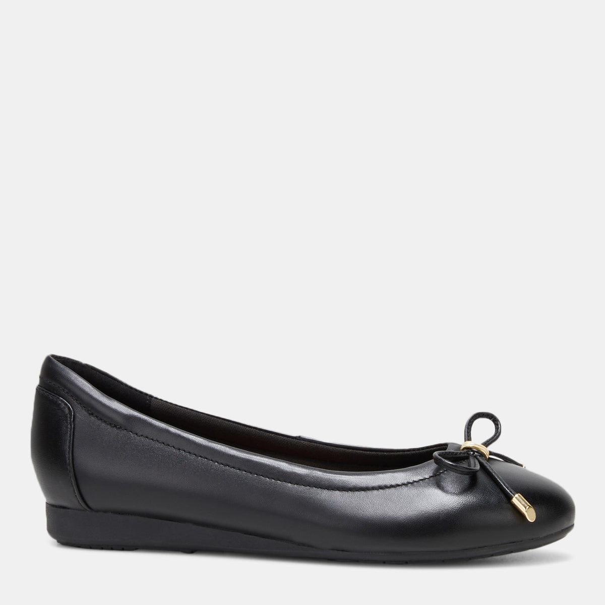 HUSH PUPPIES THE BALLET BLACK - Women Belle Flats - Collective Shoes 