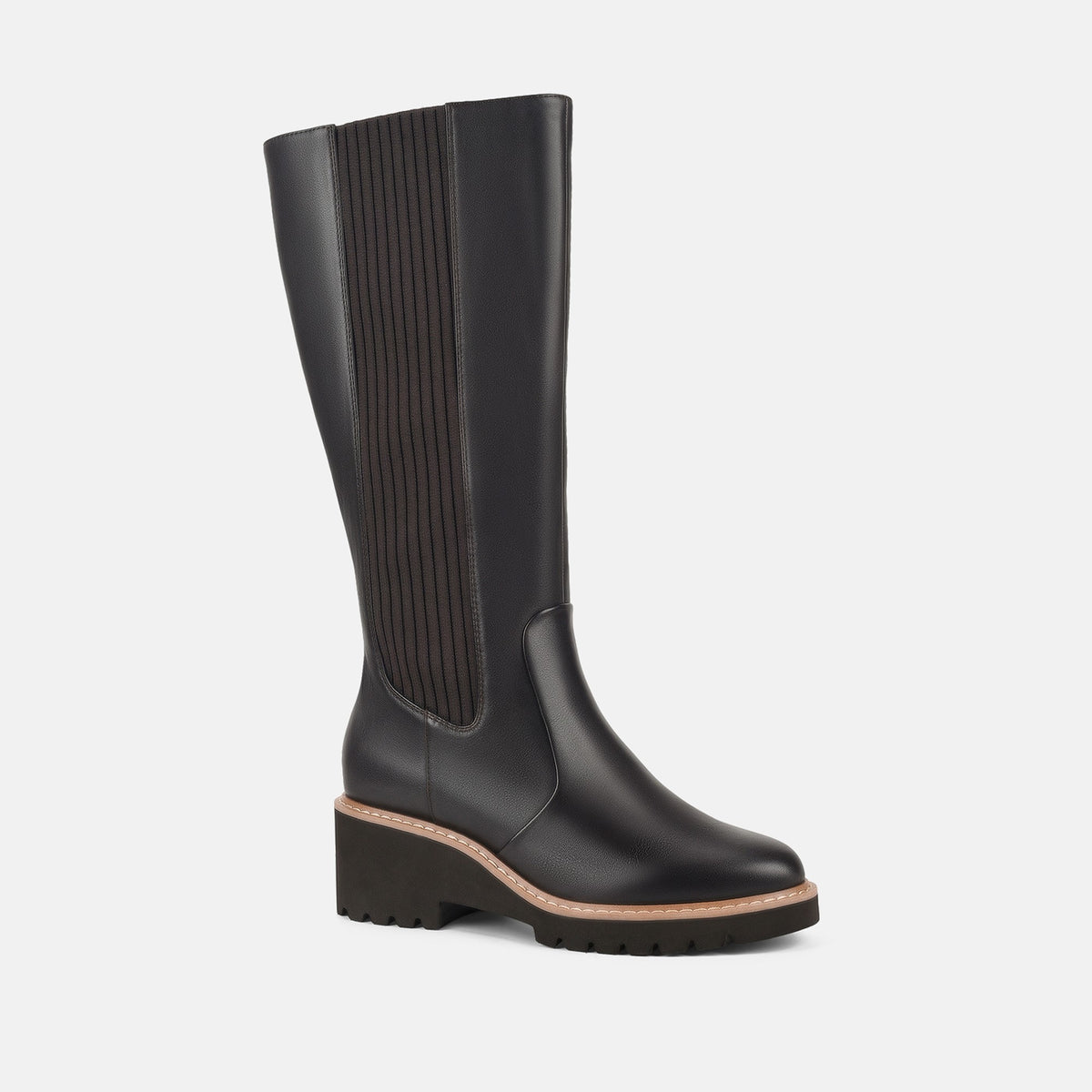 HUSH PUPPIES WELLA GROUND COFFEE - Women High Boots - Collective Shoes 