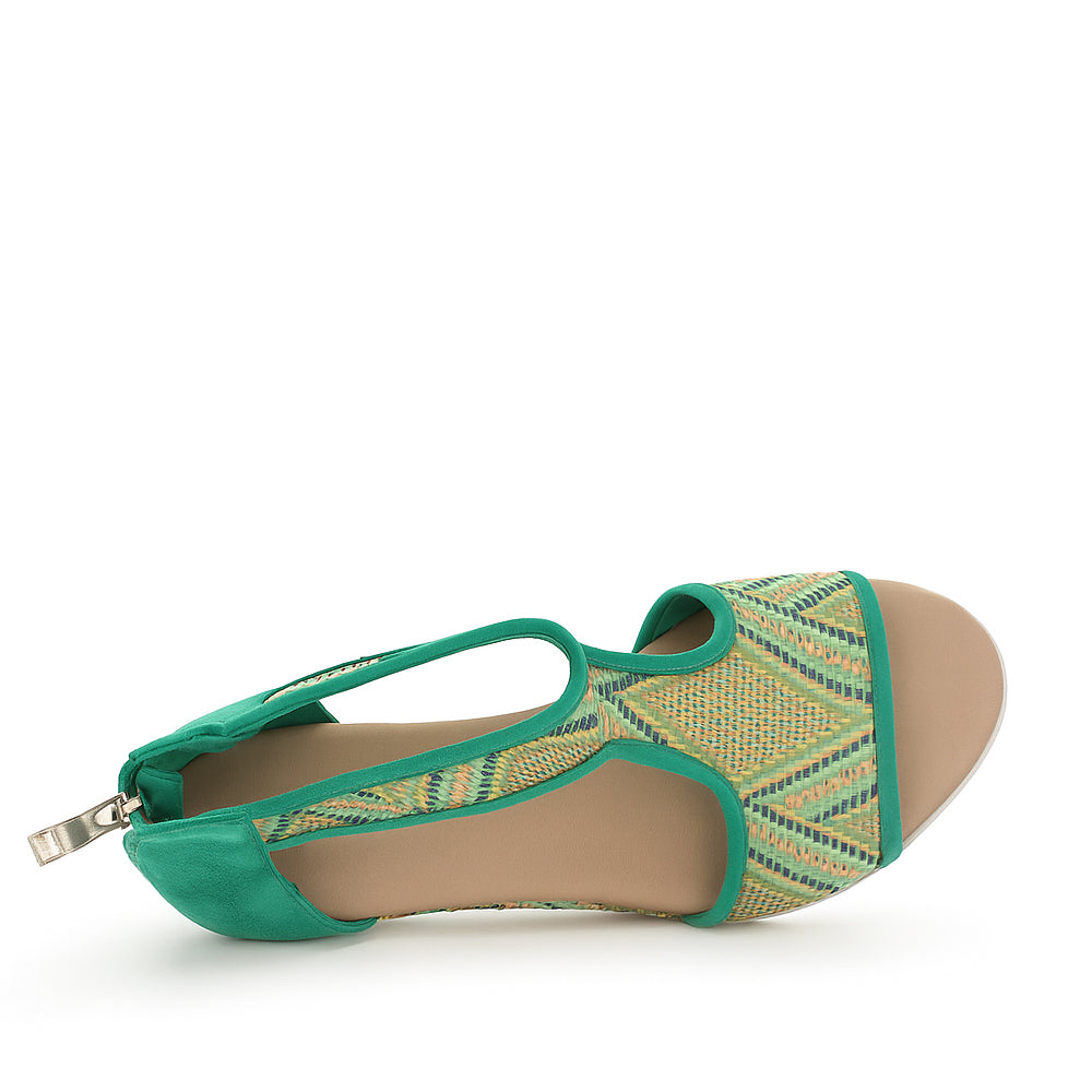 DJANGO & JULIETTE DUNLOPGREEN EMERALD - Women Sandals - Collective Shoes 