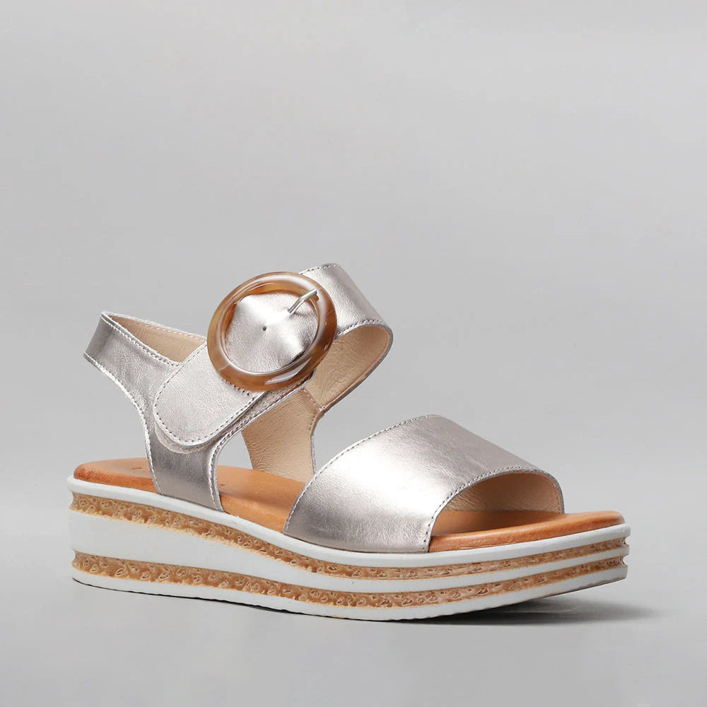 LE SANSA GUARD CHAMPAGNE - Women Sandals - Collective Shoes 