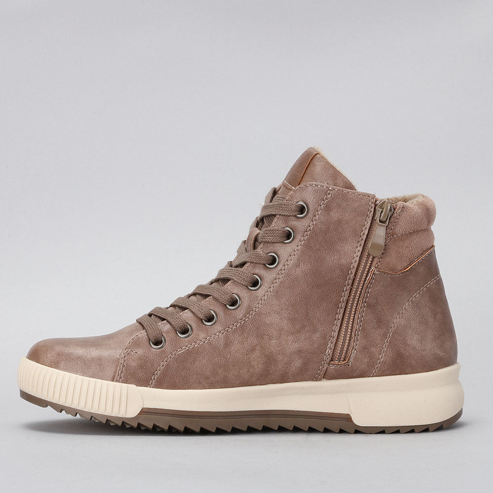 CC RESORTS GUMI TAUPE - Women Boots - Collective Shoes 