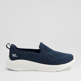 SKECHERS GO WALK NOW NAVY WHITE - Women Slip-ons - Collective Shoes 