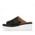 Load image into Gallery viewer, LESANSA HAYLEY BLACK - Women Wedge - Collective Shoes 
