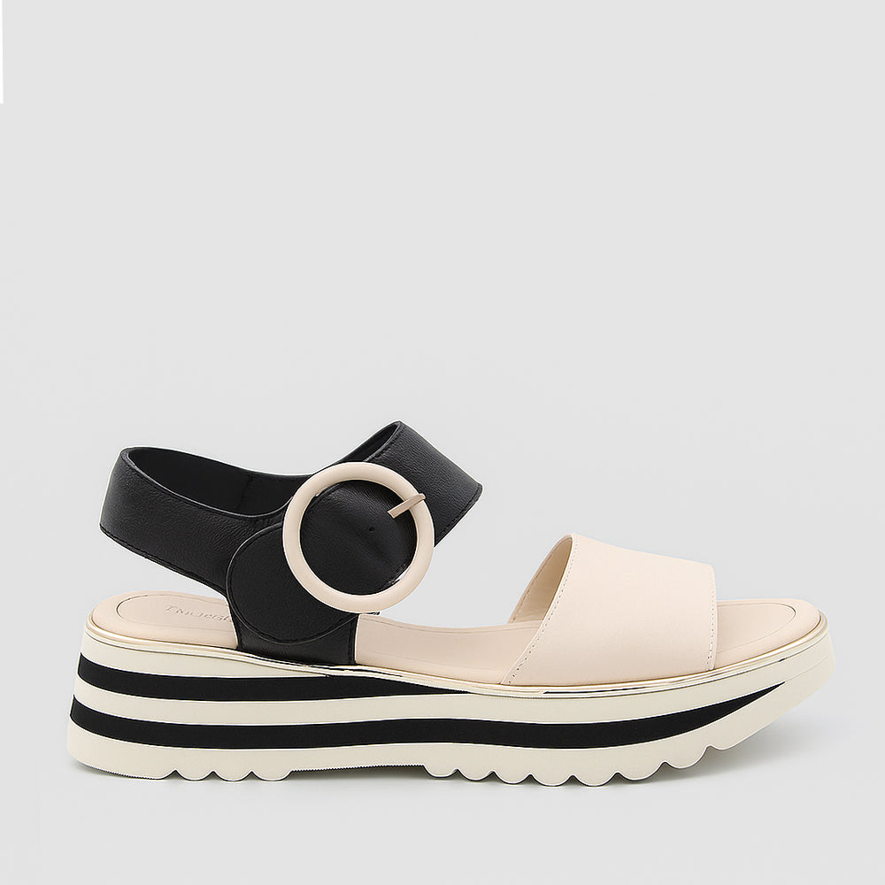 DJANGO & JULIETTE HARLOWS MILK - BLACK - Women Sandals - Collective Shoes 