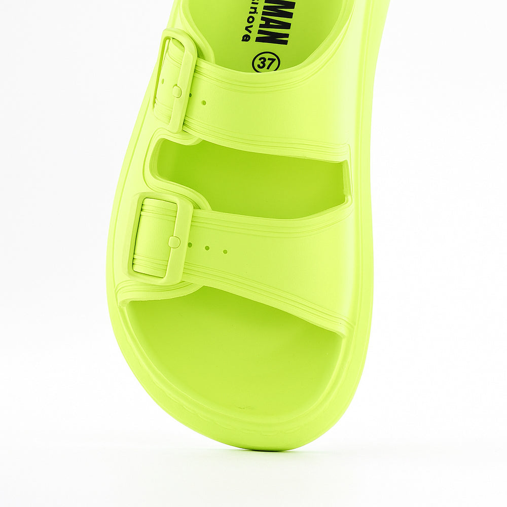 NECKERMANN HAWAII LIME - Women slippers - Collective Shoes 