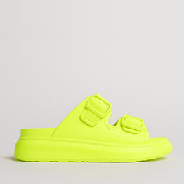 NECKERMANN HAWAII LIME - Women slippers - Collective Shoes 