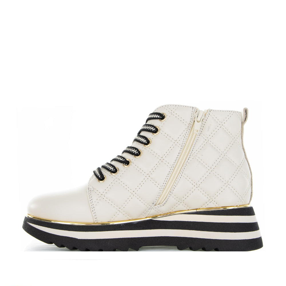ALFIE & EVIE HIGHLAND CREAM - Women Boots - Collective Shoes 