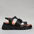 Load image into Gallery viewer, LE SANSA  HINDI BLACK - Women Sandals - Collective Shoes 
