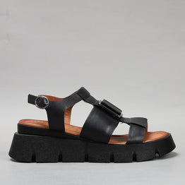 LE SANSA  HINDI BLACK - Women Sandals - Collective Shoes 