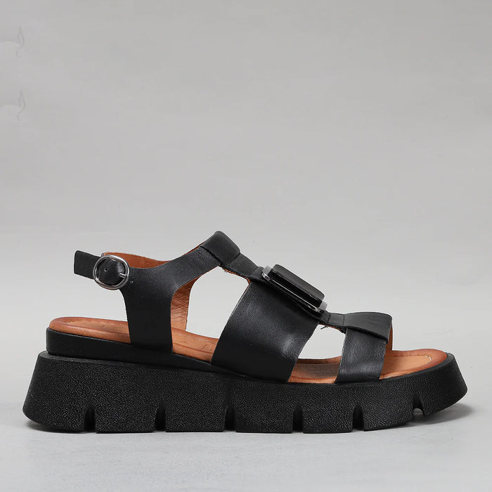 LE SANSA  HINDI BLACK - Women Sandals - Collective Shoes 