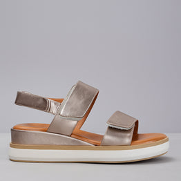 LE SANSA HOLLY CHAMPAGNE - Women Sandals - Collective Shoes 